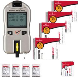 CardioCheck Plus PTS760 Professional Blood Analyzer Lipid + eGLU Promo Pack