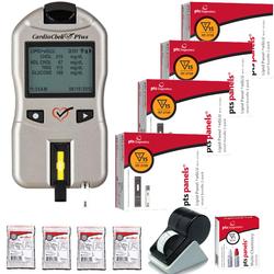CardioCheck Plus PTS761 Professional Blood Analyzer Lipid + eGLU Promo Pack with Printer