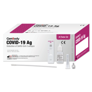 GenBody COVID-19 Rapid Antigen Tests (25 Per Box)